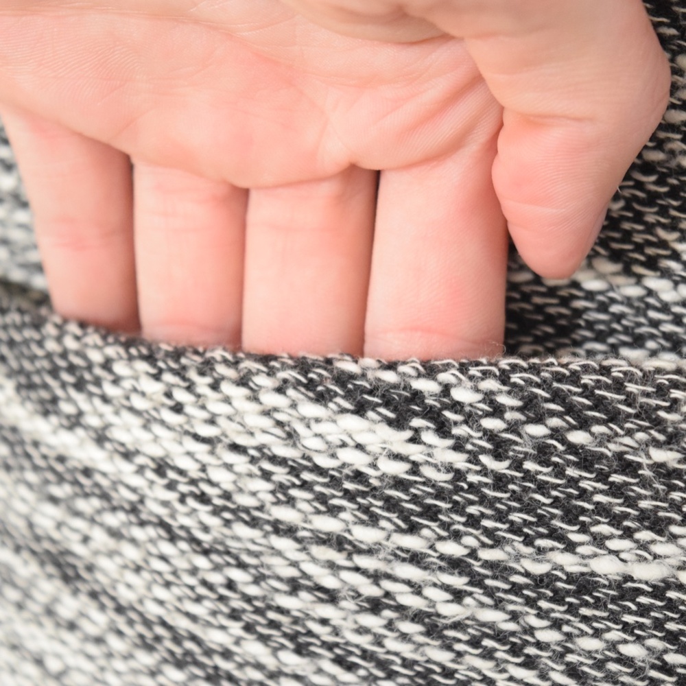 Banana Republic Tweed Scuba Knit Sweater Jacket - Picture 3 of 7